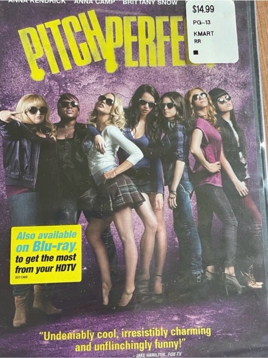 Universal Other - NWT Pitch Perfect DVD